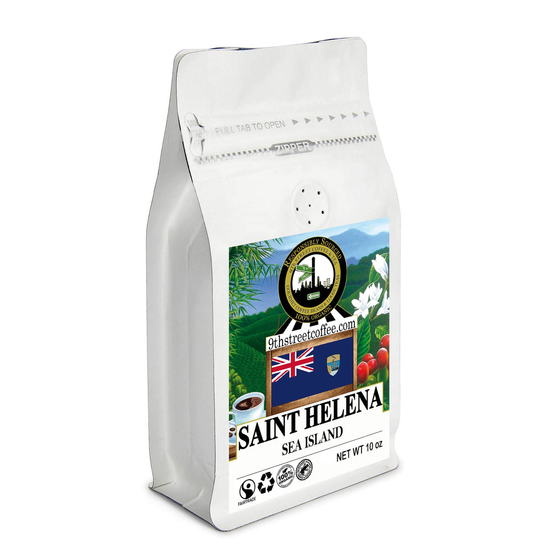 Organic St. Helena Sea Island Coffee