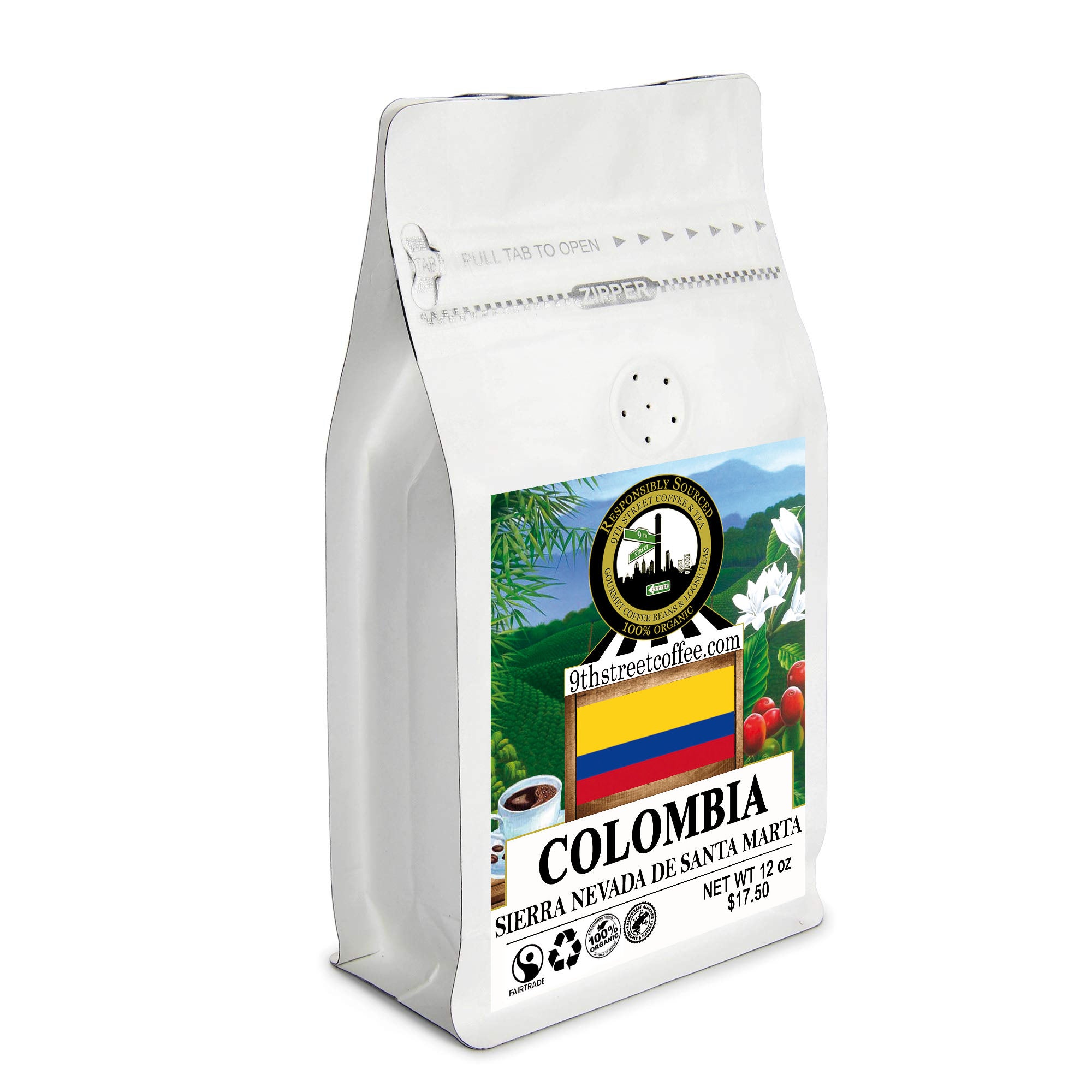 Organic Colombian Sierra Nevada de Santa Marta Coffee – 9th Street