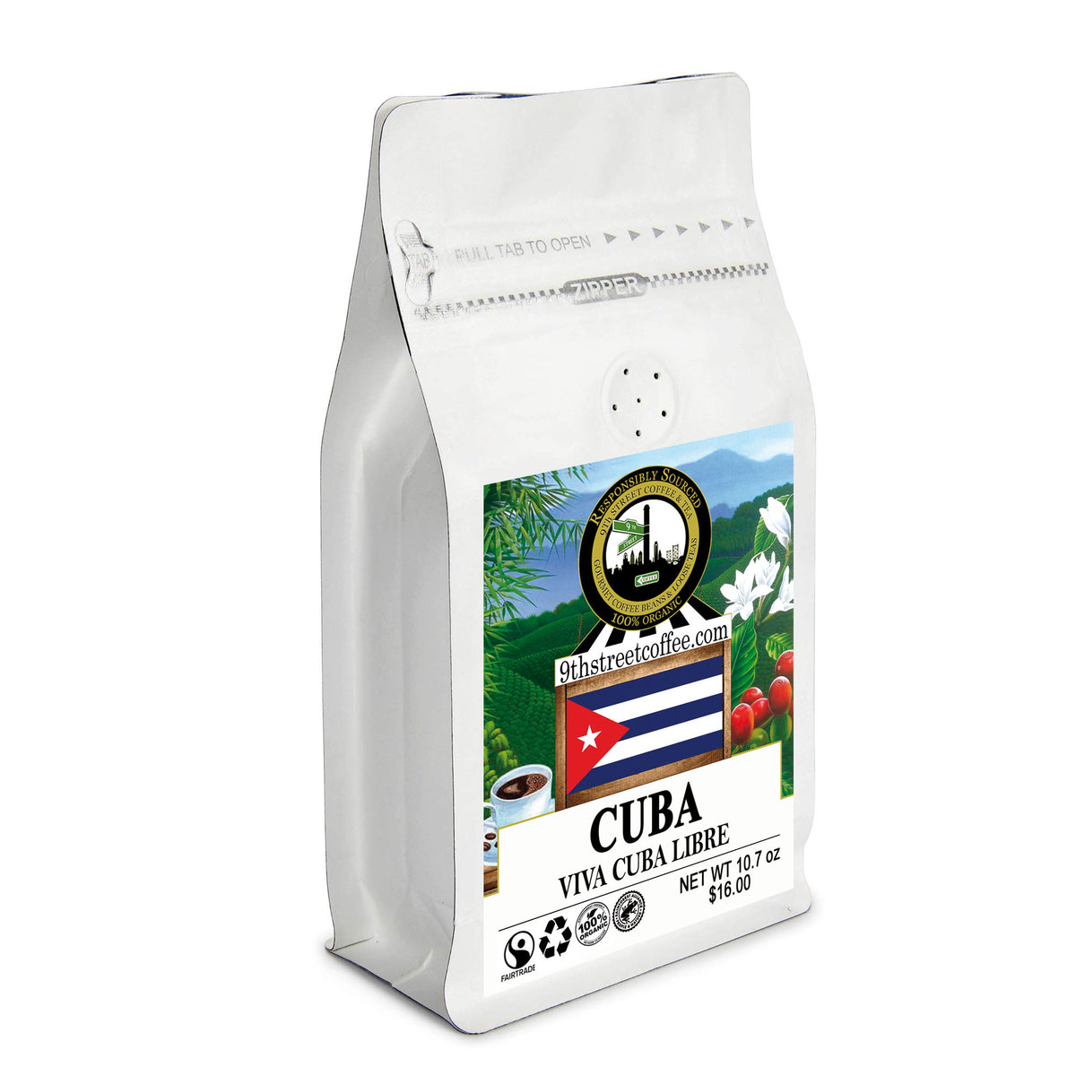 Organic Cuban Viva Cuba Libre Coffee – 9th Street Coffee