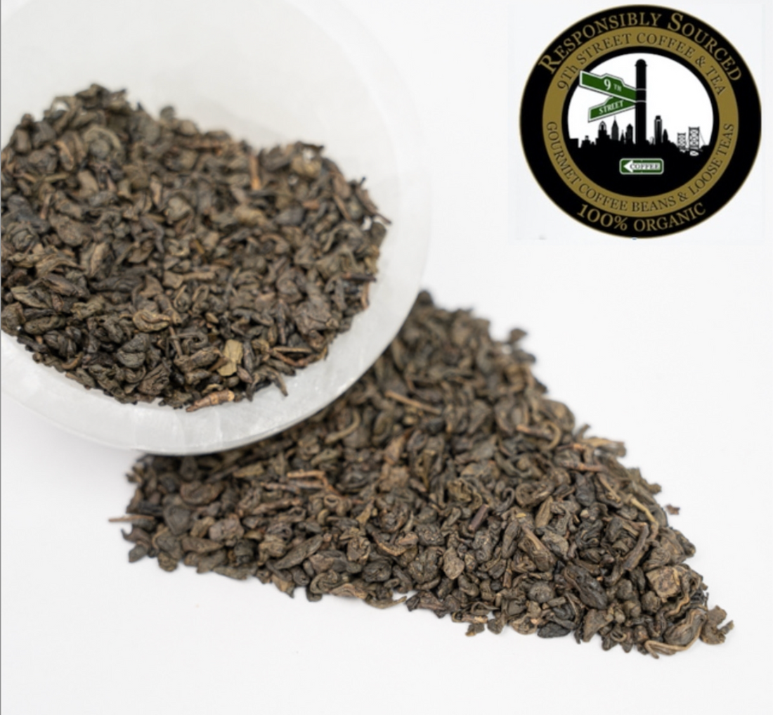 Organic Gunpowder Green Loose Tea