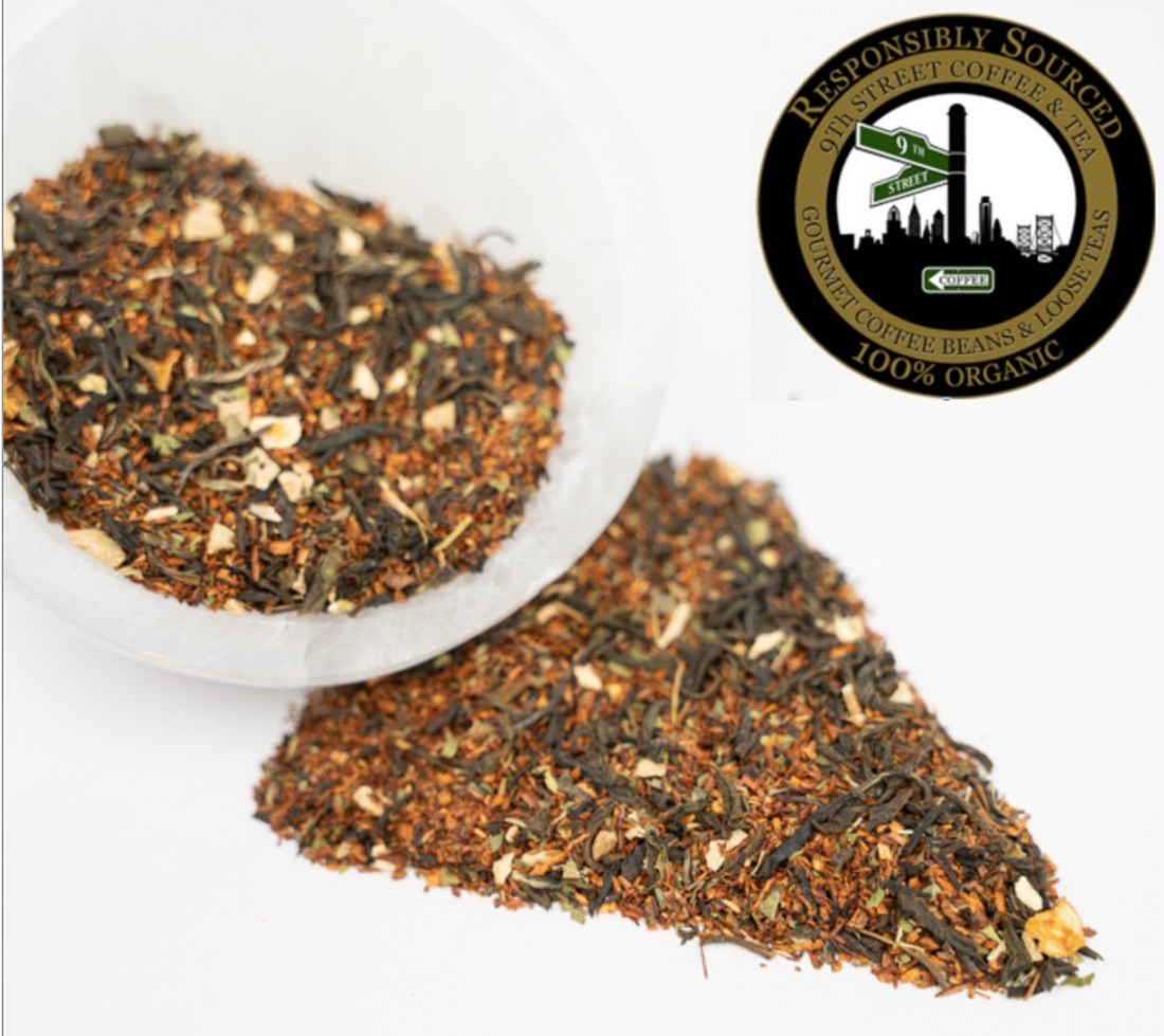 Organic Loose Jasmine Sunset Green Tea