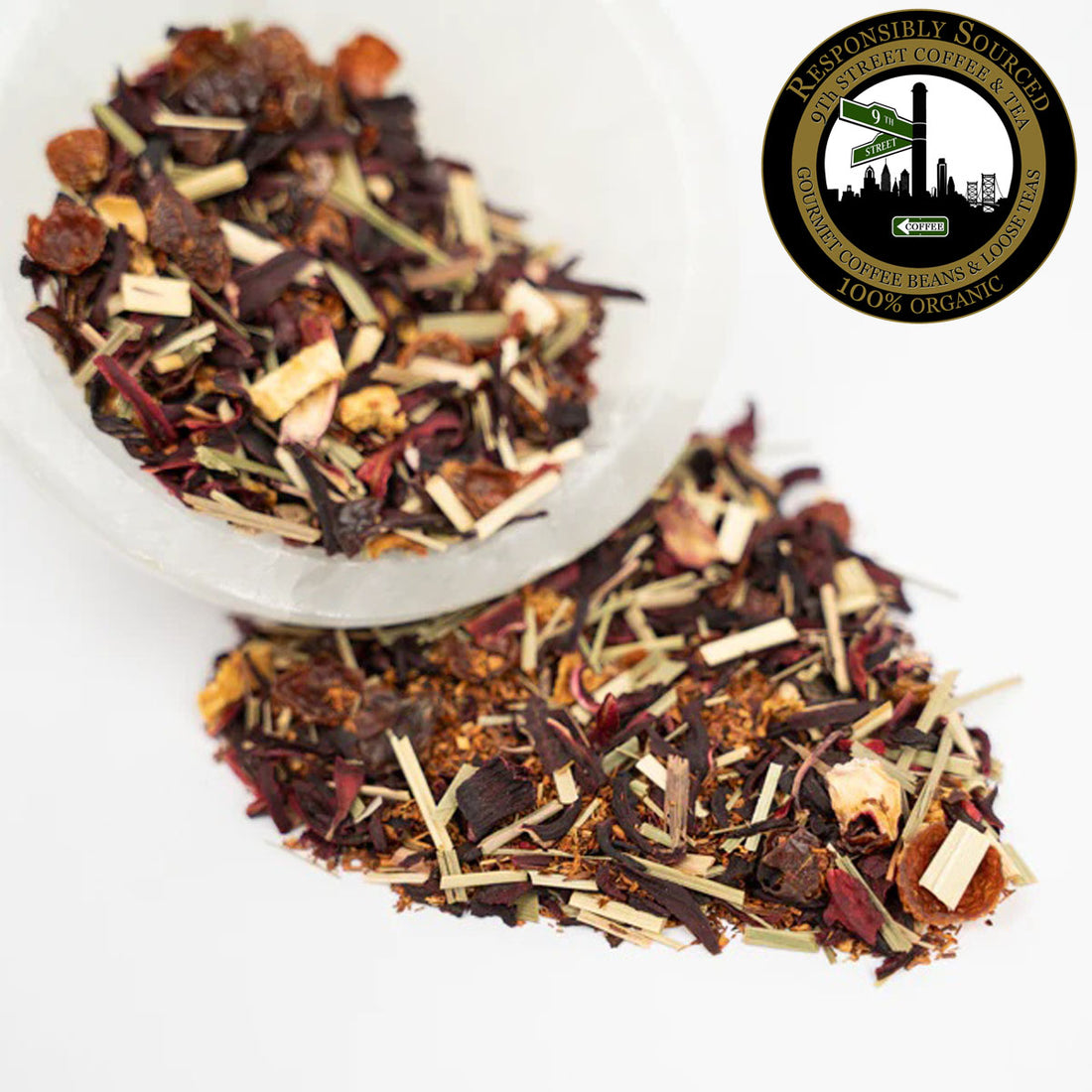 Organic Citrus Hibiscus Loose Herbal Tea