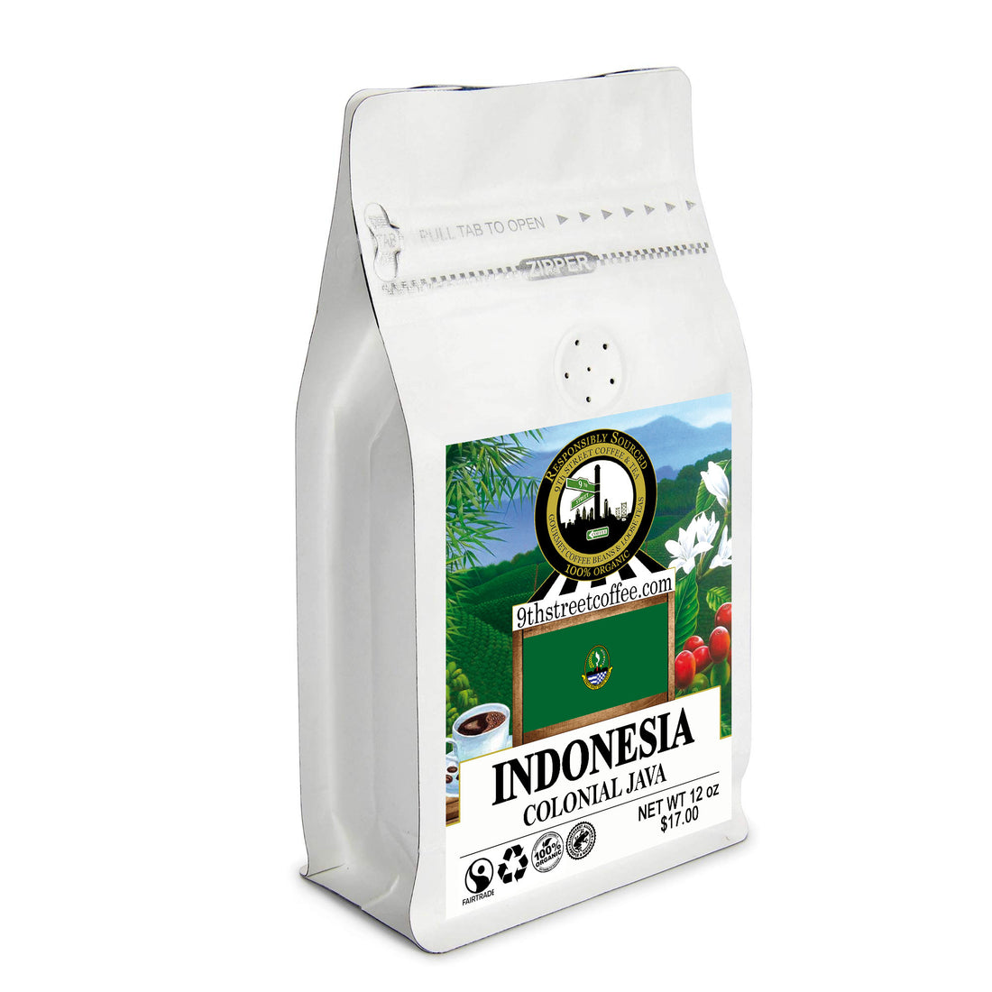 Organic Indonesian Colonial Java Coffee