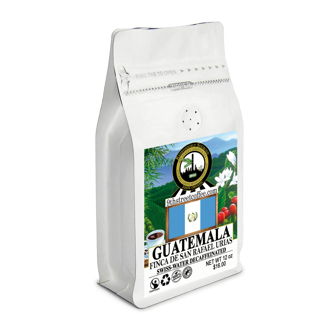 Organic Swiss Water DeCaf Guatemalan Finca De San Rafael Urias