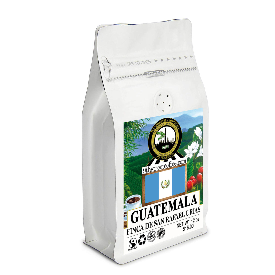 Organic Guatemalan Finca de San Rafael Urias Antiqua Coffee