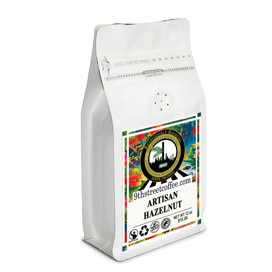 Organic Hazelnut Artisan Coffee