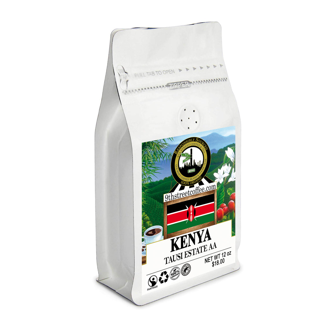 Organic Kenyan Tausi Estate AA