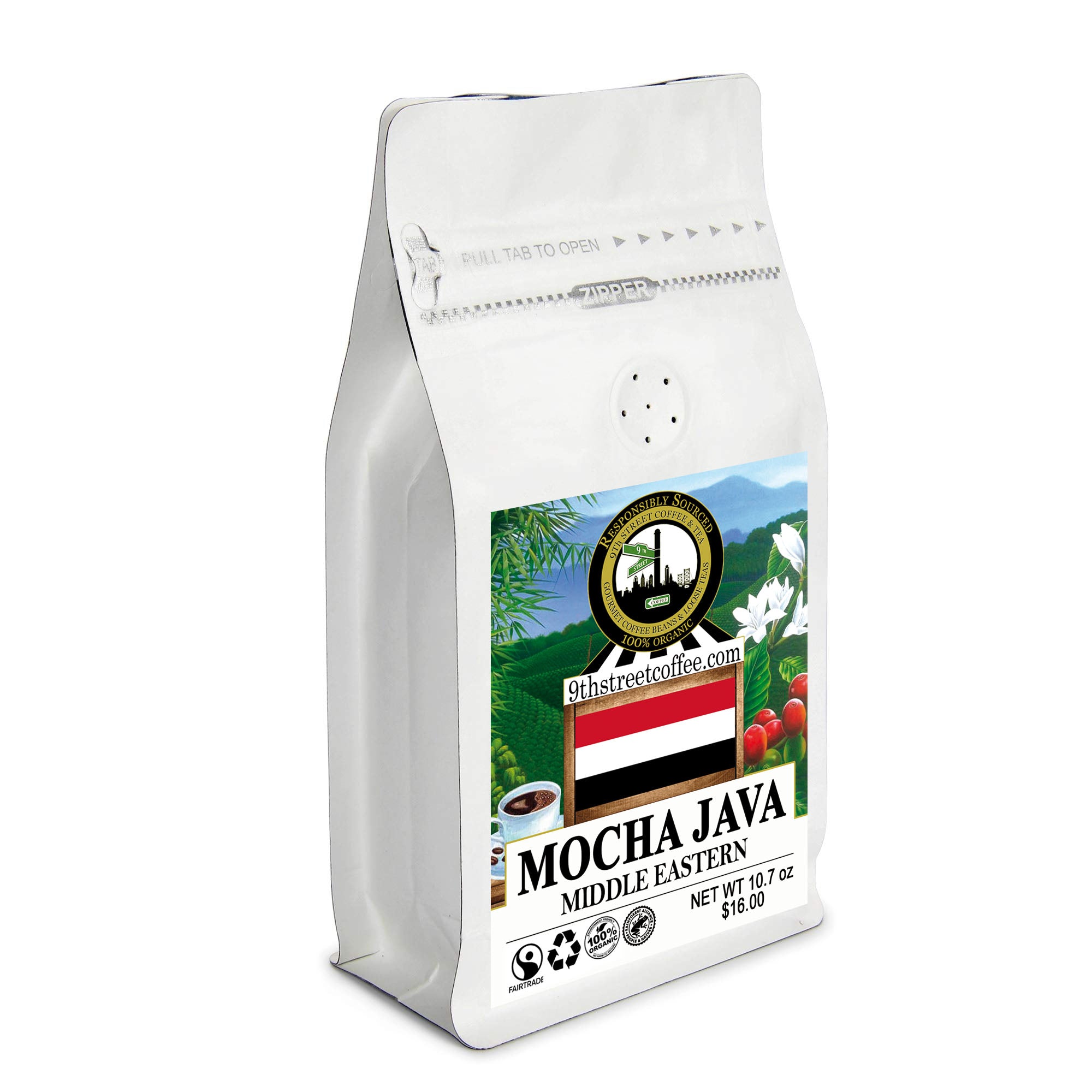 Organic Arabian Mocha Java Coffee – 9th Street Coffee