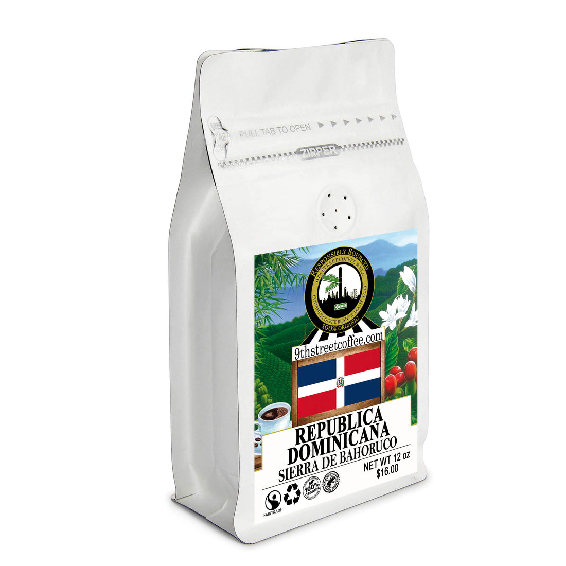 Organic Dominican Republic Sierra de Bahoruco Coffee