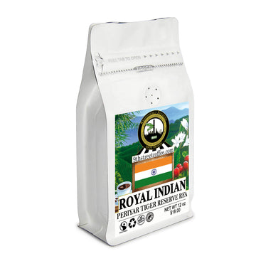 Organic Royal Indian Periyar Tiger Reserve RFA Coffee