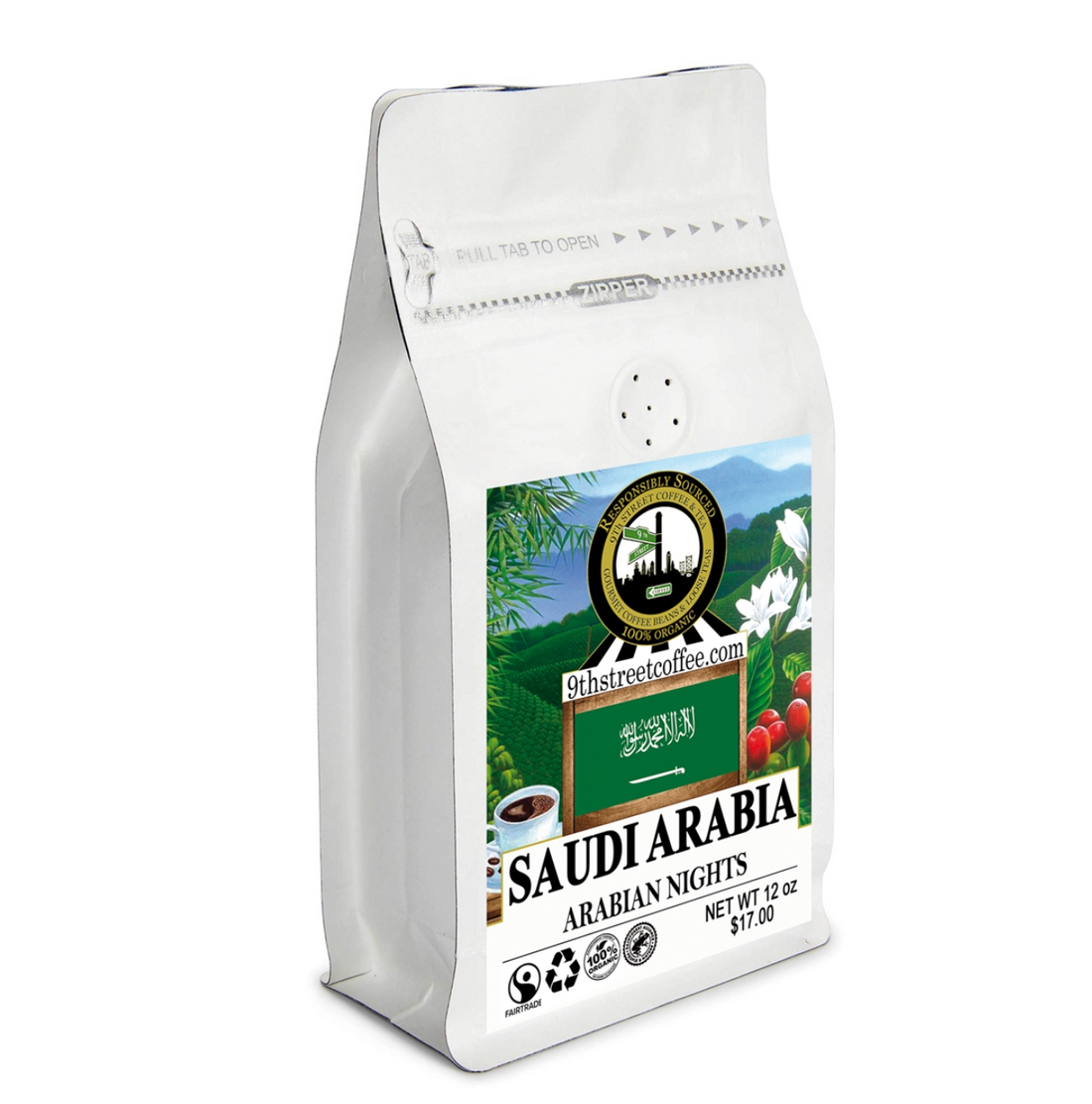 Organic Saudi Arabian Arabian Nights Coffee