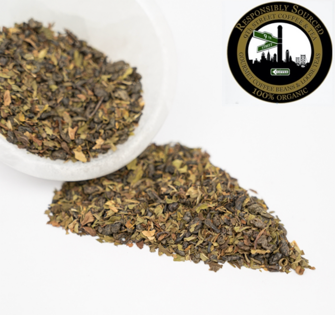 Organic Moroccan Mint Loose Green Tea